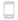 grey cell phone icon